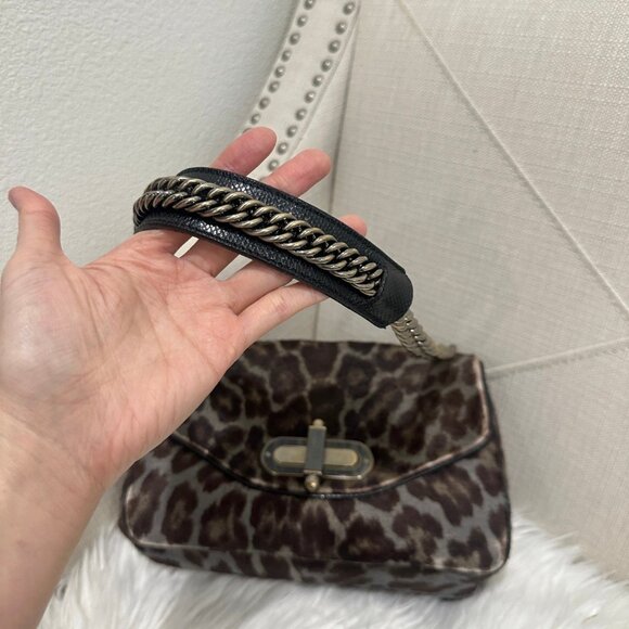 Bally Horsehair Leopard-Pattern Bag - Picture 12 of 15